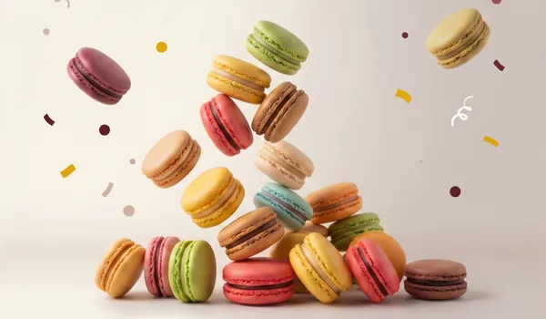 Assortiment 20 pcs macarons