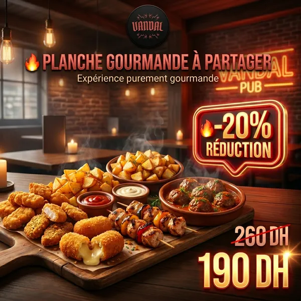 TAPAS TIME CHEZ VANDAL PUB